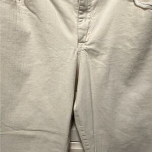 Nine West Cream Pants cropped